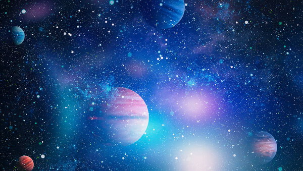 Blue Stanfield - Elements of this Image Furnished by NASA