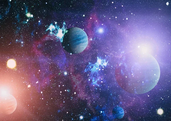 蓝鸟星系 美国宇航局提供的这张图片的元素 — 图库照片