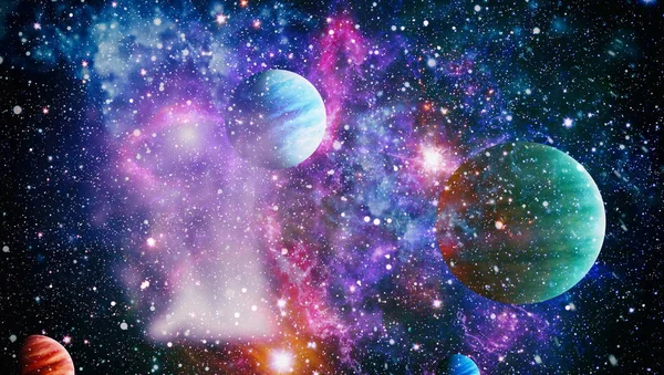 Bluebird Galaxy Elementen Van Deze Afbeelding Ingericht Door Nasa — Stockfoto