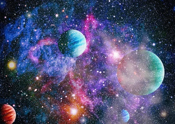 Bluebird Galaxie Elemente Dieses Bildes Von Nasa — Stockfoto