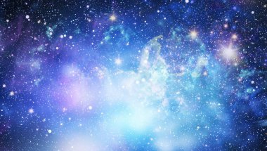 Patlama süpernovası. Parlak Yıldız Nebulası. Uzak galaksi. Soyut görüntü. Bu görüntünün elementleri NASA tarafından desteklenmektedir.