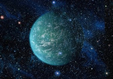 Stanfield - bu görüntü döşenmiş Nasa tarafından unsurları mavi