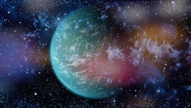 Stanfield - bu görüntü döşenmiş Nasa tarafından unsurları mavi