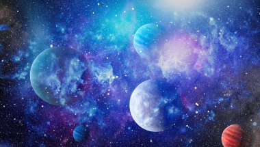 Stanfield - bu görüntü döşenmiş Nasa tarafından unsurları mavi