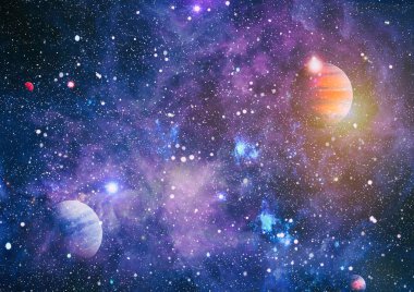 Mavi kuş Gökadası - bu görüntü döşenmiş Nasa tarafından unsurları