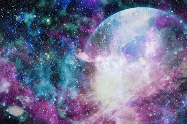 Mavi kuş Gökadası - bu görüntü döşenmiş Nasa tarafından unsurları