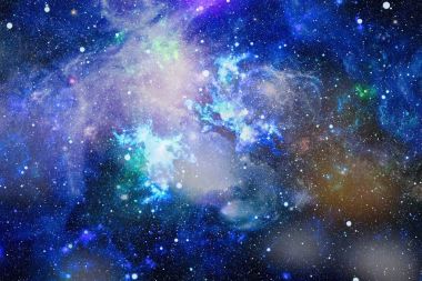 Mavi kuş Gökadası - bu görüntü döşenmiş Nasa tarafından unsurları