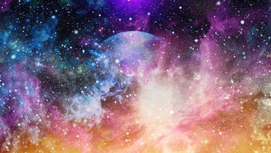 Mavi kuş Gökadası - bu görüntü döşenmiş Nasa tarafından unsurları