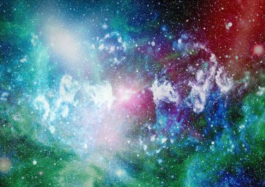 Mavi kuş Gökadası - bu görüntü döşenmiş Nasa tarafından unsurları