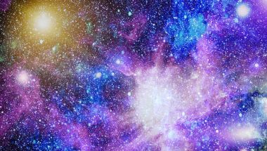 Mavi kuş Gökadası - bu görüntü döşenmiş Nasa tarafından unsurları