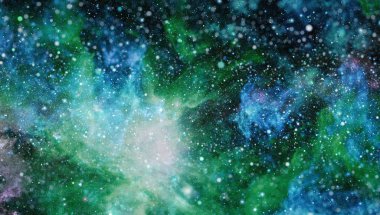 Uzaydaki gezegenler, yıldızlar ve galaksiler uzay keşiflerinin güzelliğini gösteriyor. NASA tarafından döşenmiş elementler