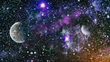 alan birçok ışık yılı uzakta dünya. Nasa tarafından döşenmiş bu görüntü unsurları