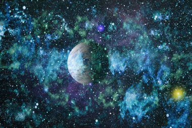 alan birçok ışık yılı uzakta dünya. Nasa tarafından döşenmiş bu görüntü unsurları