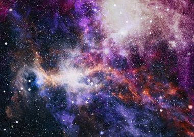 Mavi kuş Gökadası - bu görüntü döşenmiş Nasa tarafından unsurları