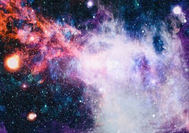 Mavi kuş Gökadası - bu görüntü döşenmiş Nasa tarafından unsurları