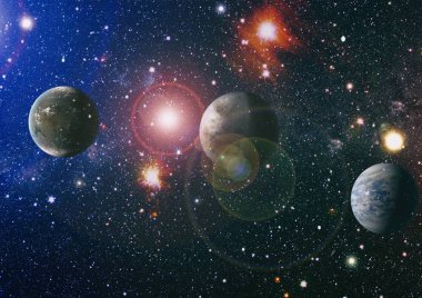 Mavi kuş Gökadası - bu görüntü döşenmiş Nasa tarafından unsurları