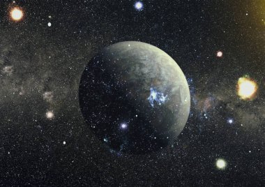 Mavi kuş Gökadası - bu görüntü döşenmiş Nasa tarafından unsurları