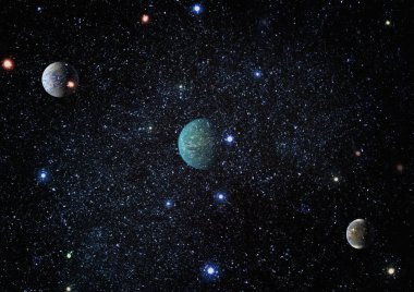 Mavi kuş Gökadası - bu görüntü döşenmiş Nasa tarafından unsurları