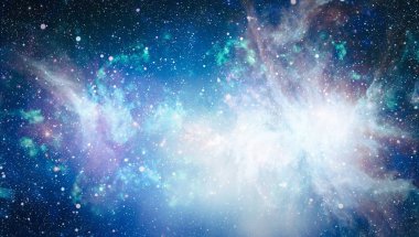 Mavi kuş Gökadası - bu görüntü döşenmiş Nasa tarafından unsurları