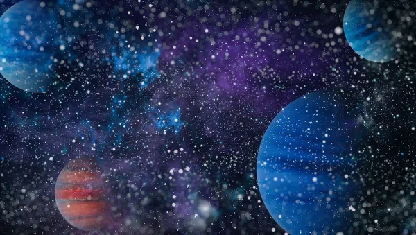 Kolorowe Przestrzeń Kosmiczną Tle Koncepcji Wszechświata Elementy Tego Obrazu Dostarczone — Zdjęcie stockowe