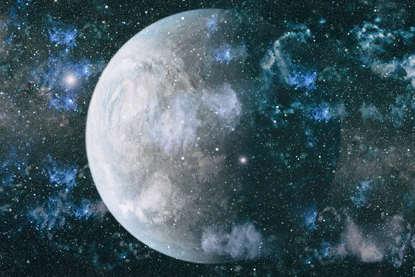 Evrendeki sonsuz uzay alanının küçük bir parçası. 