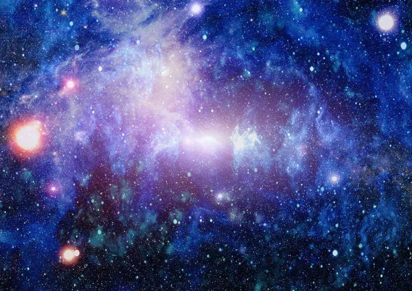 Bluebird Galaxy Элементы Этого Изображения Предоставленного Наса — стоковое фото