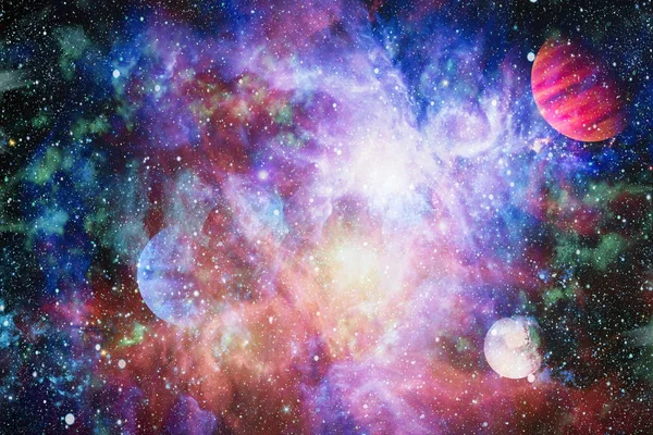 Синій Птах Галактики Елементи Цьому Зображенні Мебльовані Наса — стокове фото