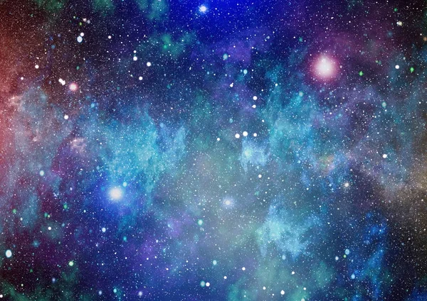 Bluebird Galaxy Элементы Этого Изображения Предоставленного Наса — стоковое фото