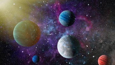 Stanfield - bu görüntü döşenmiş Nasa tarafından unsurları mavi