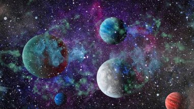 Stanfield - bu görüntü döşenmiş Nasa tarafından unsurları mavi