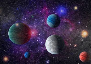 Stanfield - bu görüntü döşenmiş Nasa tarafından unsurları mavi