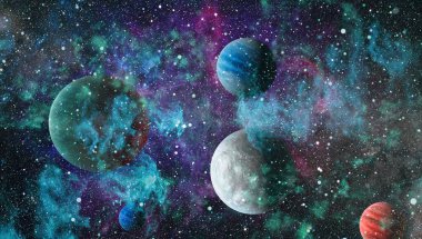 Stanfield - bu görüntü döşenmiş Nasa tarafından unsurları mavi