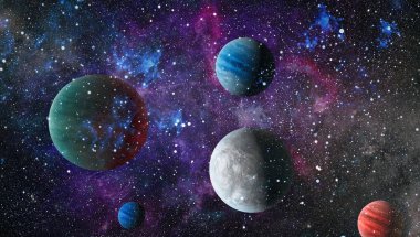 Stanfield - bu görüntü döşenmiş Nasa tarafından unsurları mavi