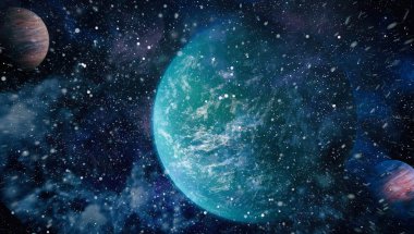 Stanfield - bu görüntü döşenmiş Nasa tarafından unsurları mavi