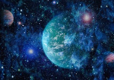 Stanfield - bu görüntü döşenmiş Nasa tarafından unsurları mavi