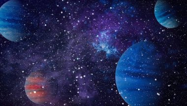 alan birçok ışık yılı uzakta dünya. Nasa tarafından döşenmiş bu görüntü unsurları