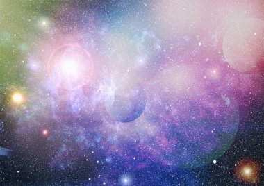 alan birçok ışık yılı uzakta dünya. Nasa tarafından döşenmiş bu görüntü unsurları