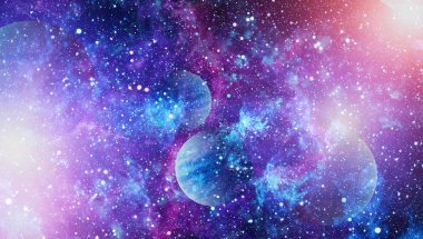 alan birçok ışık yılı uzakta dünya. Nasa tarafından döşenmiş bu görüntü unsurları