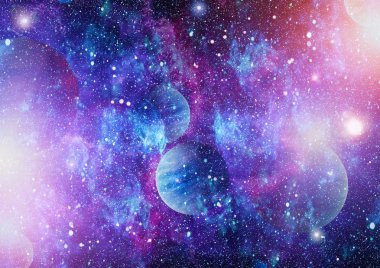 alan birçok ışık yılı uzakta dünya. Nasa tarafından döşenmiş bu görüntü unsurları