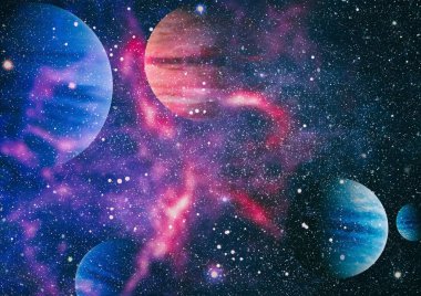 Gezegen - bu görüntü döşenmiş Nasa tarafından unsurları