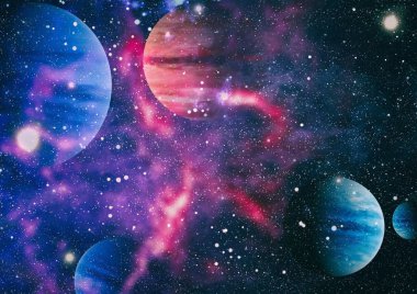 Gezegen - bu görüntü döşenmiş Nasa tarafından unsurları