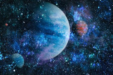 Gezegen - bu görüntü döşenmiş Nasa tarafından unsurları