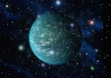 Gezegen - bu görüntü döşenmiş Nasa tarafından unsurları