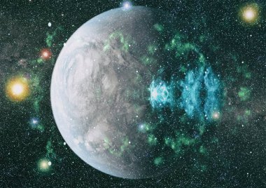 Gezegen - bu görüntü döşenmiş Nasa tarafından unsurları