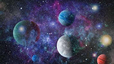 Gezegen - bu görüntü döşenmiş Nasa tarafından unsurları