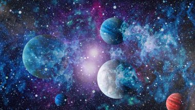 Gezegen - bu görüntü döşenmiş Nasa tarafından unsurları