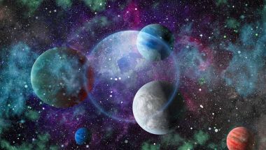 Gezegen - bu görüntü döşenmiş Nasa tarafından unsurları