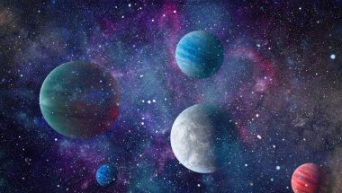 Gezegen - bu görüntü döşenmiş Nasa tarafından unsurları