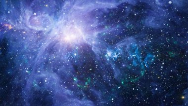 Uzaydaki gezegenler, yıldızlar ve galaksiler uzay keşiflerinin güzelliğini gösteriyor. NASA tarafından döşenmiş elementler