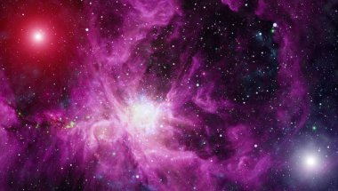 Uzaydaki gezegenler, yıldızlar ve galaksiler uzay keşiflerinin güzelliğini gösteriyor. NASA tarafından döşenmiş elementler
